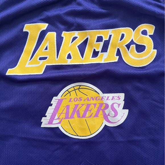 Kids NBA Los Angeles Lakers Jersey Made in U.S.A. Size 16-18 - Picture 6 of 10